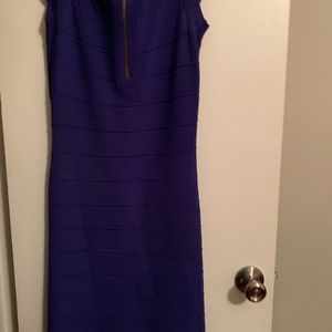 Deep purple dress